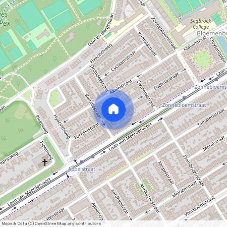 Bloemenbuurt-West, 2565 PN, Fuchsiastraat, Den Haag