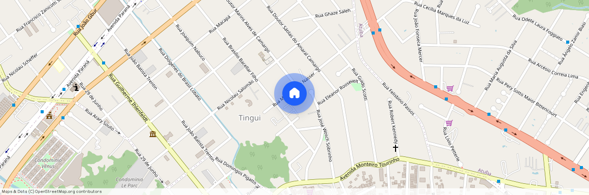R Miguel Jorge Nasser, 640, Tingui - Curitiba - PR, Locação