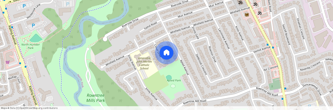 17 Cloud Drive Unit# upper level, Toronto