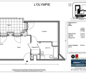 APPARTEMENT T2 38M - Photo 2