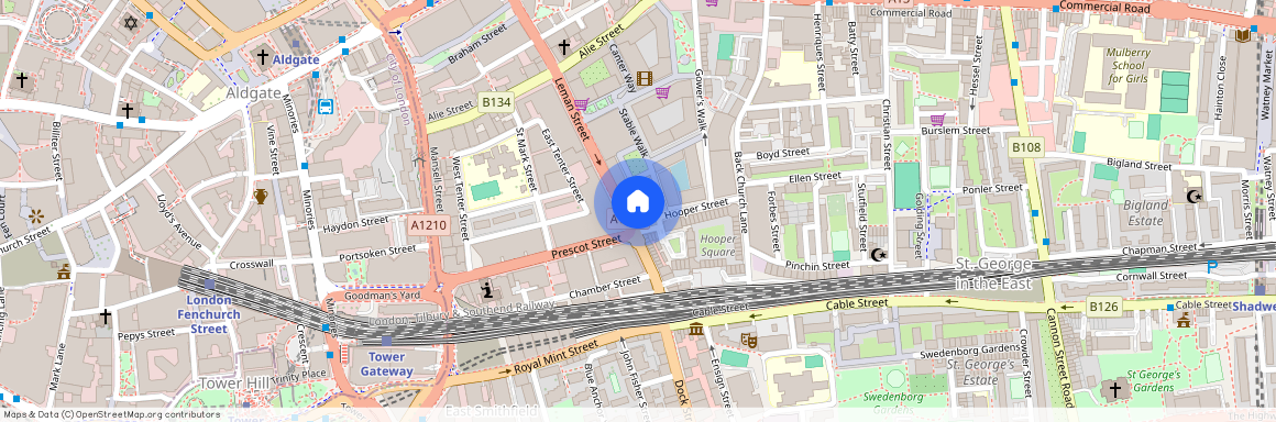 Leman Street, Aldgate, London, E1