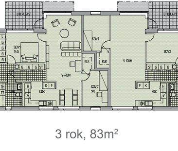 Vallby Gårdsväg 47A, 3rok - Foto 3