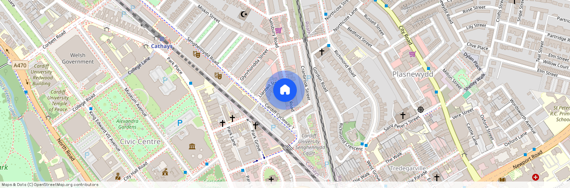 Salisbury Road, CF24 4AA, Cathays