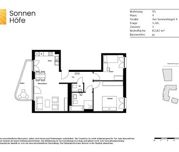 Perfekt für Paare: 3-Zimmer-Wohnung mit moderner Einbauküche und separatem Gäste-WC - Photo 2
