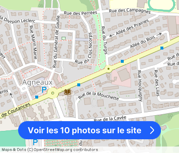 A LOUER Appartement meubl� 50180 Agneaux 1 pi�ce(s) 25 m2 - Photo 1