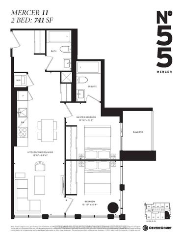 For Lease - 55 Mercer Street Unit# 1811, Toronto, Ontario - Photo 2