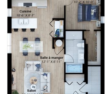LOGEMENTS 5.5 À LOUER, NEUF - Photo 2