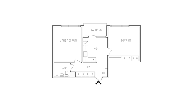 Vinddraget 11 A, våning 3 - Foto 3