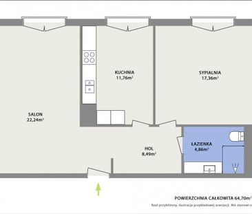 Przestronny apartament na wynajem w Porcie Praskim - Zdjęcie 4