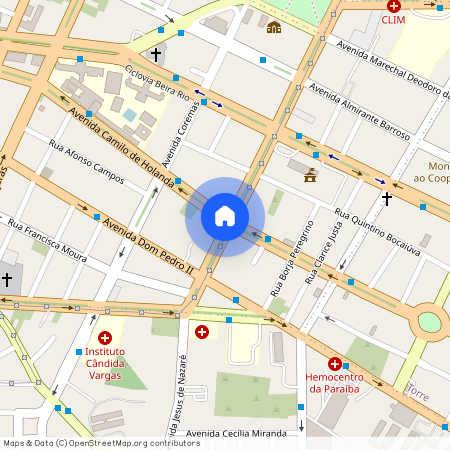 Avenida Camilo de Holanda - até 998/999, Centro, João Pessoa, PB, 58013360
