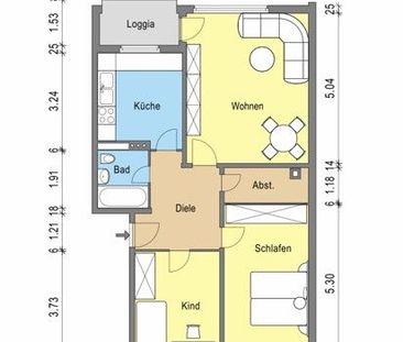Neues zuhause gesucht? - 3 Zimmerwohnung mit Balkon! - Foto 1