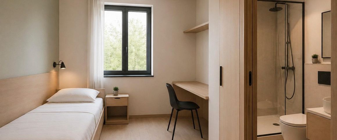 Stanza singola con bagno privato a Borgo Roma - Photo 1