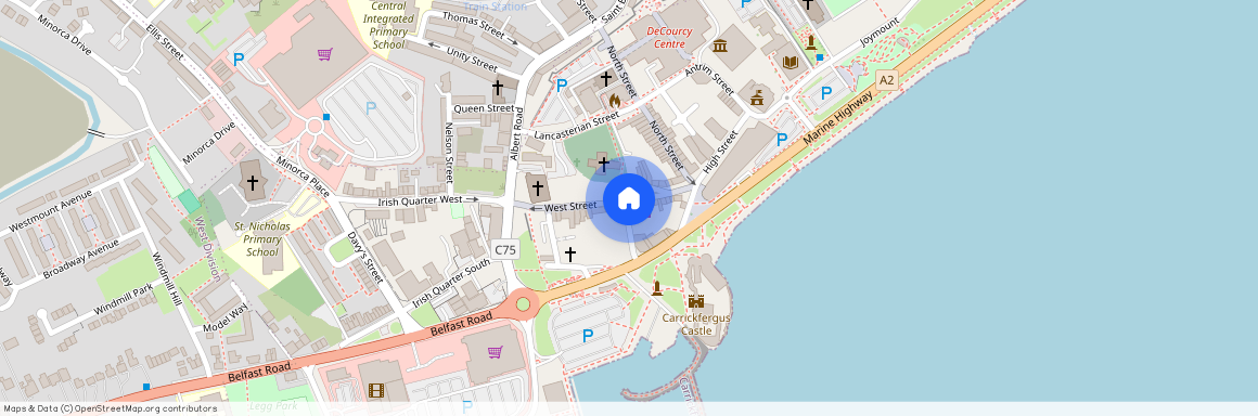 Unit 2, 2 West Street Carrickfergus, BT38 7AR, Whiteabbey