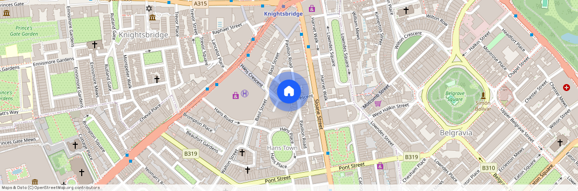Hans Crescent, Knightsbridge, London, SW1X, United Kingdom