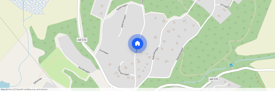 Tjädervägen, Grödinge