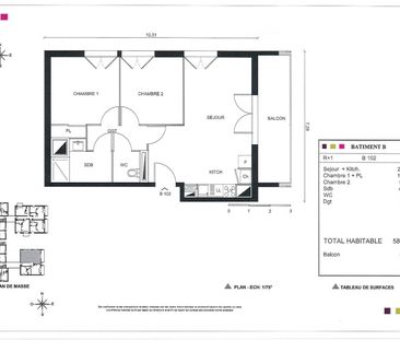 Location Appartement 3 pièces 58m² ST ANDRE DE CUBZAC 33240 - Photo 4