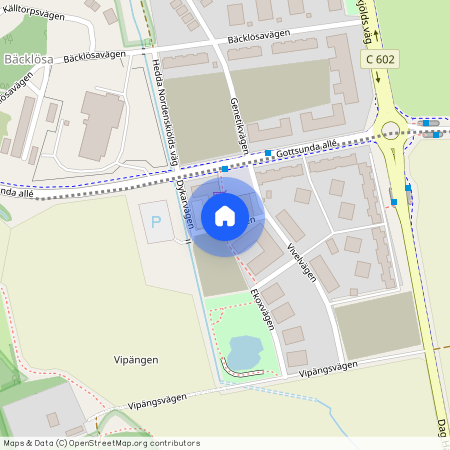 Dykarvägen, Uppsala