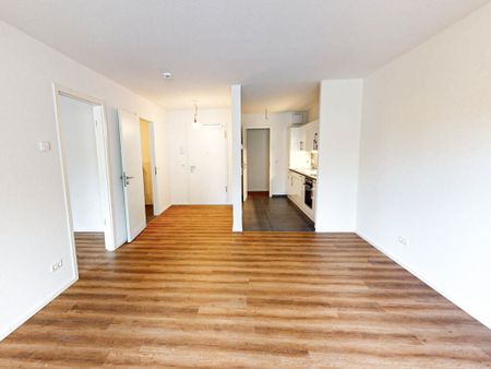 Moderne Wohnung mit Balkon und EBK! - Foto 3