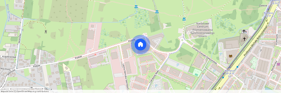 ul. Podole, Skotniki, Dębniki, Kraków, małopolskie