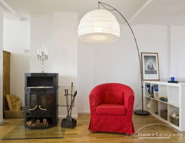 Traum-Dachgeschoss Wohnung mit sonniger Loggia, beste Lage, Berlin Charlottenburg, möbliert - Foto 1