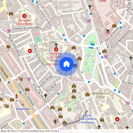 Rua de Santo António dos Capuchos, Lisbon, Portugal, Santo António, Lisbon 1150-317