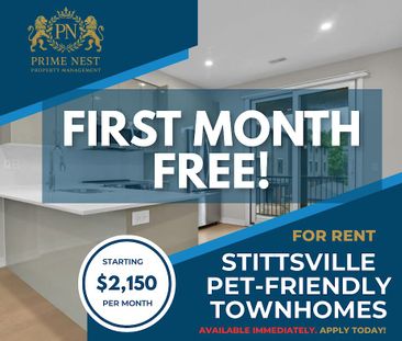 FIRST MONTH FREE - Pet Friendly Stittsville Townhomes - Photo 2