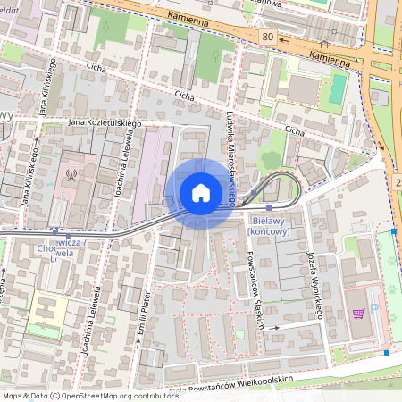 ul. Jana Karola Chodkiewicza, Bielawy, Bydgoszcz, kujawsko-pomorskie