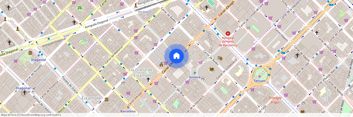 Carrer dAragó, Barcelona, Catalonia 08009