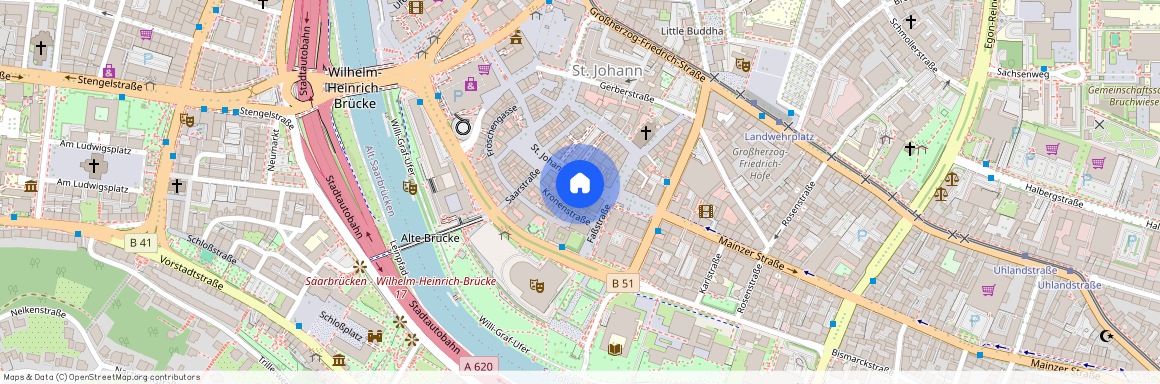 Sankt Johanner Markt 39, 66111 Saarbrücken / Sankt Johann