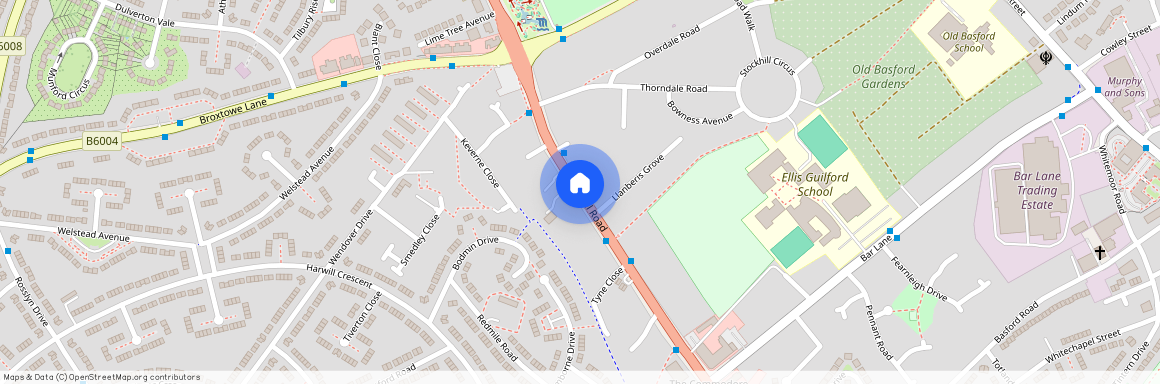 Nuthall Road, Nottingham