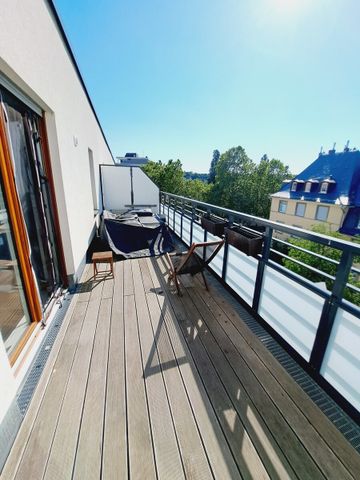 Neustadt - 2 Zimmer Wohnung mit Einbauküche und TG Stellplatz -ganz weit oben mit Dachterrasse - Foto 3