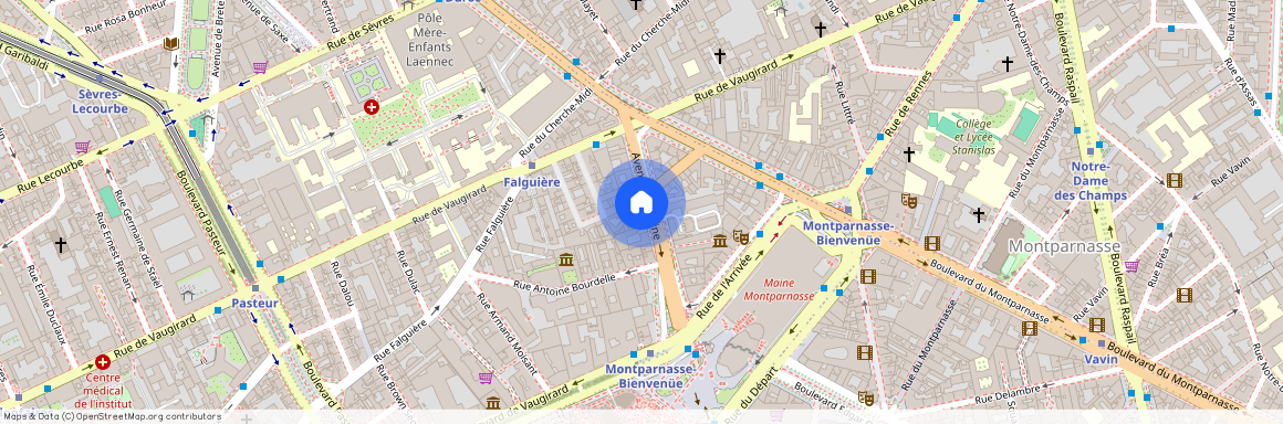 Appartement à louer avenue du Maine, Paris 14ème