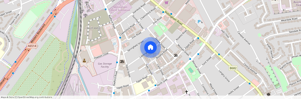 Liddington Street New Basford, Nottingham NG7