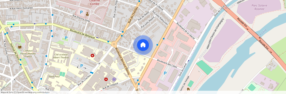 Roanne, 2 Boulevard des Côtes, 42300