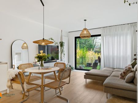 Gelijkvloers app. met 2 slpkrs en tuin te Edegem - Foto 2