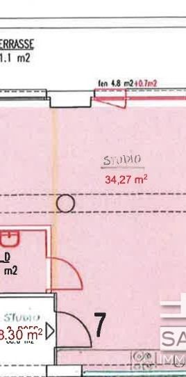 1.5 Zimmer, 38 m², EG - Foto 2