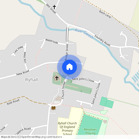 The Square, Ryhall, Stamford