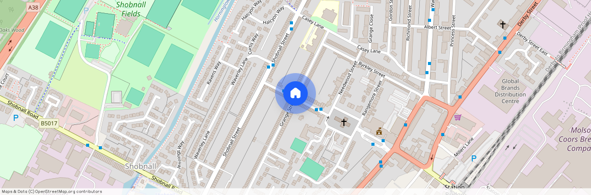 St Paul Street West, Burton-On-Trent, DE14