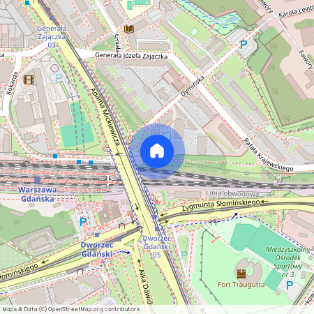 ul. Dymińska, Stary Żoliborz, Żoliborz, Warszawa, mazowieckie