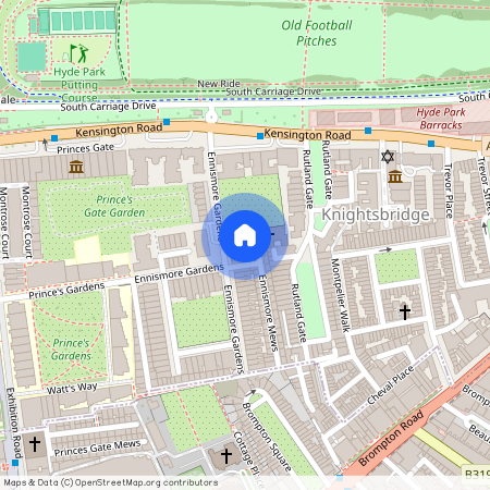 Cultural, Health and Military Attachés of the Embassy of the Sultanate of Oman, 64 Ennismore Gardens, London, SW7 1NH, United Kingdom