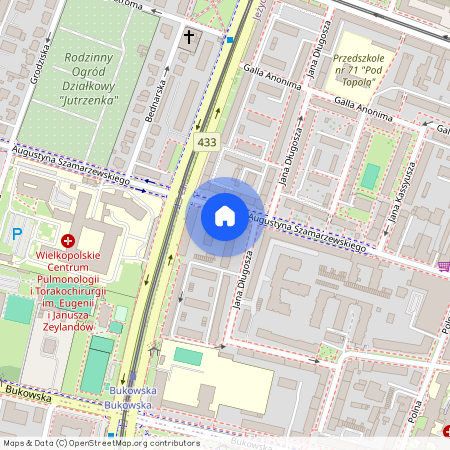 ul. Augustyna Szamarzewskiego, Jeżyce, Jeżyce, Poznań, wielkopolskie