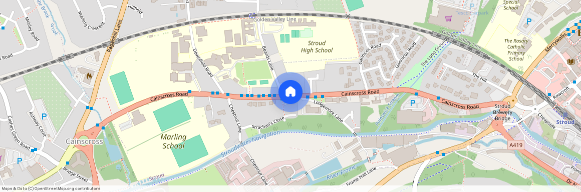 Cainscross Road, Stroud, Gloucestershire, GL5