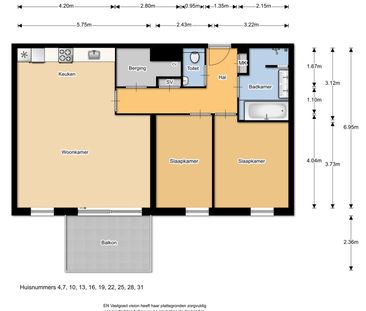 Appartement te huur: Stekeldijk 31 1443 WZ Purmerend - Photo 6