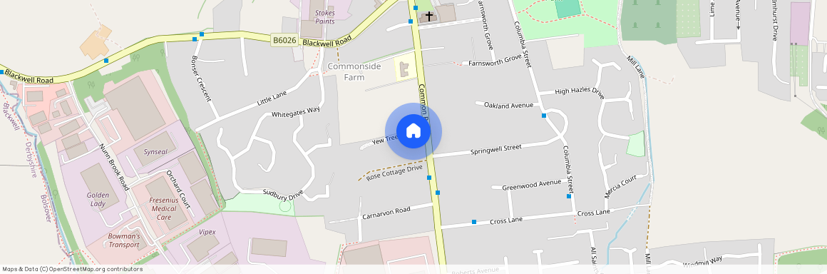 Common Road, Huthwaite