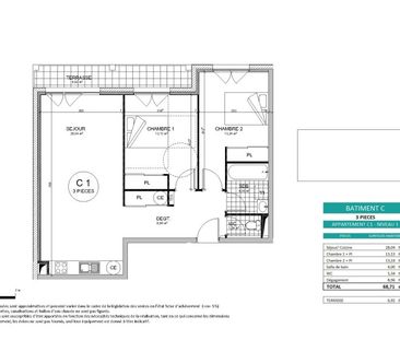 Location Appartement 3 pièces 68m² MEAUX 77100 - Photo 3
