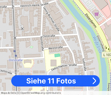 Große 2-Raum EG Wohnung in Gera-Debschwitz mit Balkon! - Foto 1