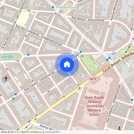 Rue Franklin, 147, 1000, Bruxelles