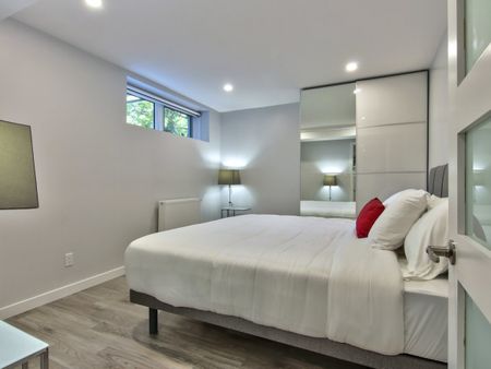 Métro Côte-Ste Catherine - Condo de 2 chambres /1 salle de bain et Stationnement extérieur complètement meublé - Photo 3