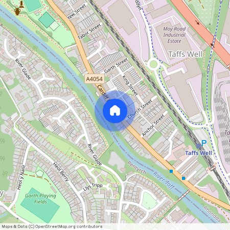 Cardiff Road, Taffs Well, CF15