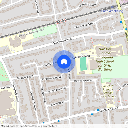 Ladydell Road, Worthing